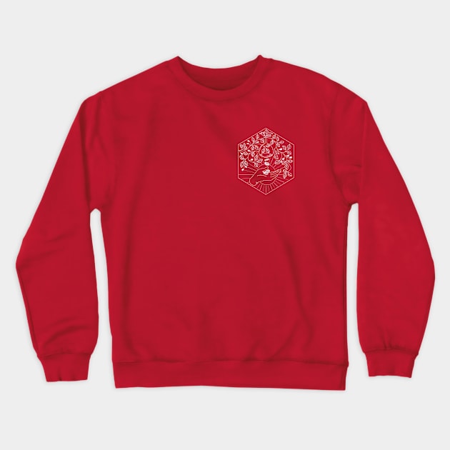 D&D Class Badge: Bard Crewneck Sweatshirt by Fez Inkwright